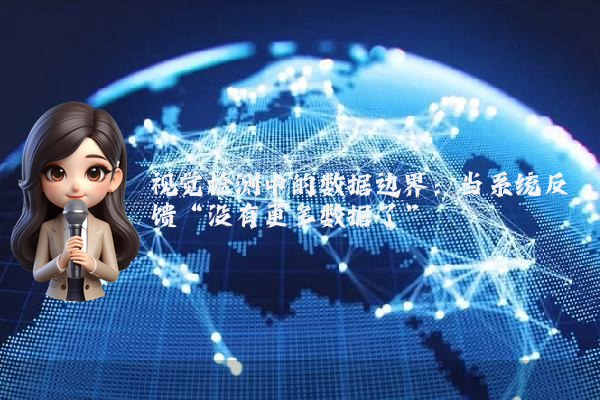 视觉检测中的数据边界：当系统反馈“没有更多数据了”